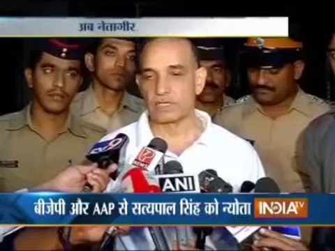 Mumbai Police Commissioner Satyapal Singh resigns