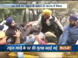 Rahul's 1984 remarks- Sikhs protest outside AICC office in Delhi Part 1
