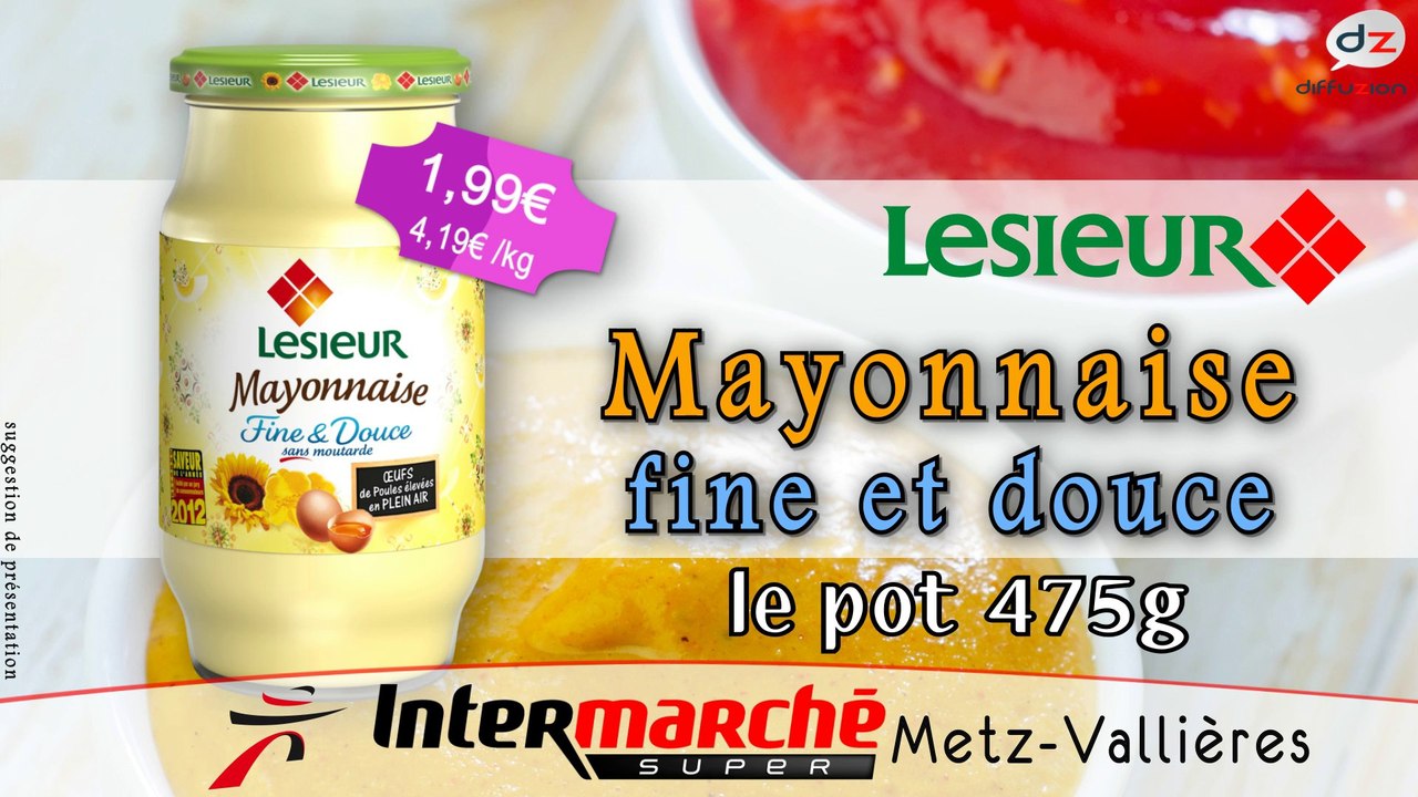 Mayonnaise fine et douce