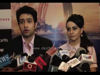 Adhayan Suman getting emmotional during the press conference at Fortis Hospital