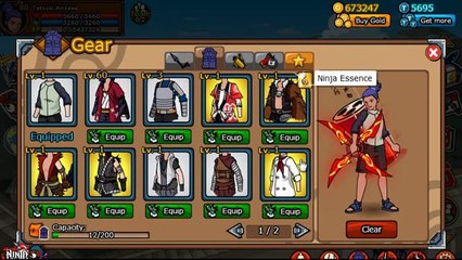 PlayerUp.com - Account Marketplace - Ninja Saga Account For Selling (4,5k Dinara)