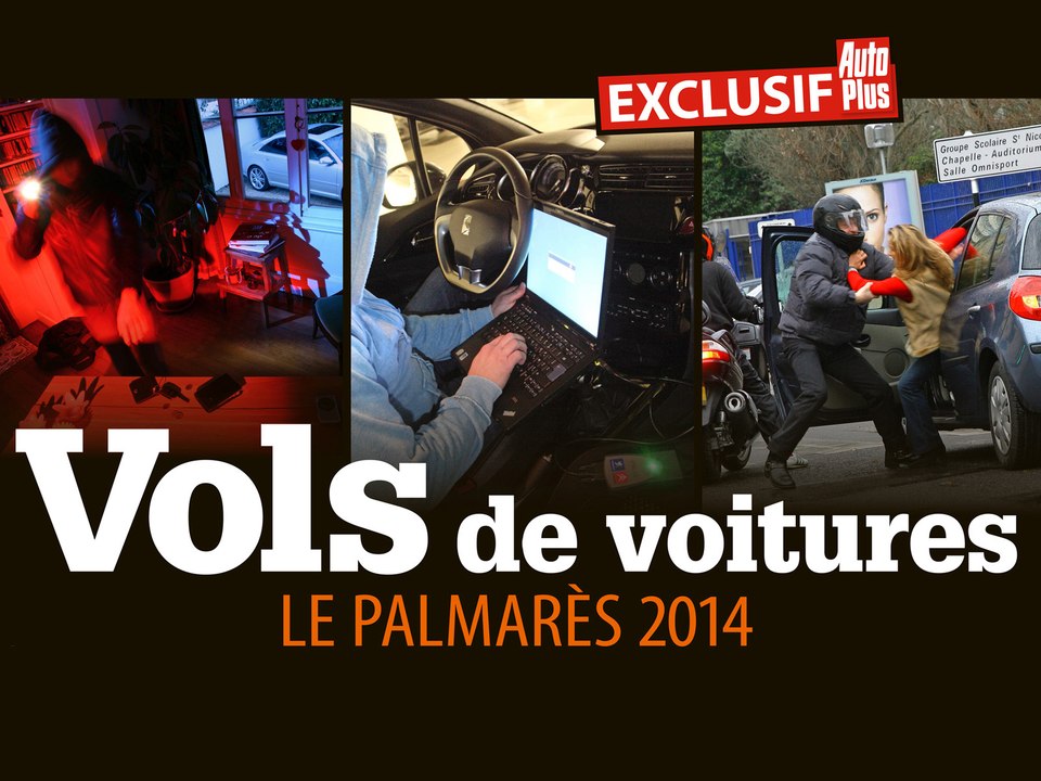 Vols de voitures : Palmarès 2014 Auto Plus