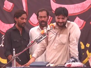 Zakir Mushtaq shah of Baseer pur Jalsa Zargham shah