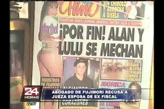 Diarios Chicha: defensa de Fujimori vuelve a recusar a jueza Aiza Mendoza