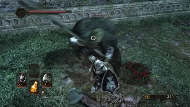 Dark Souls II - Battle Gameplay #1