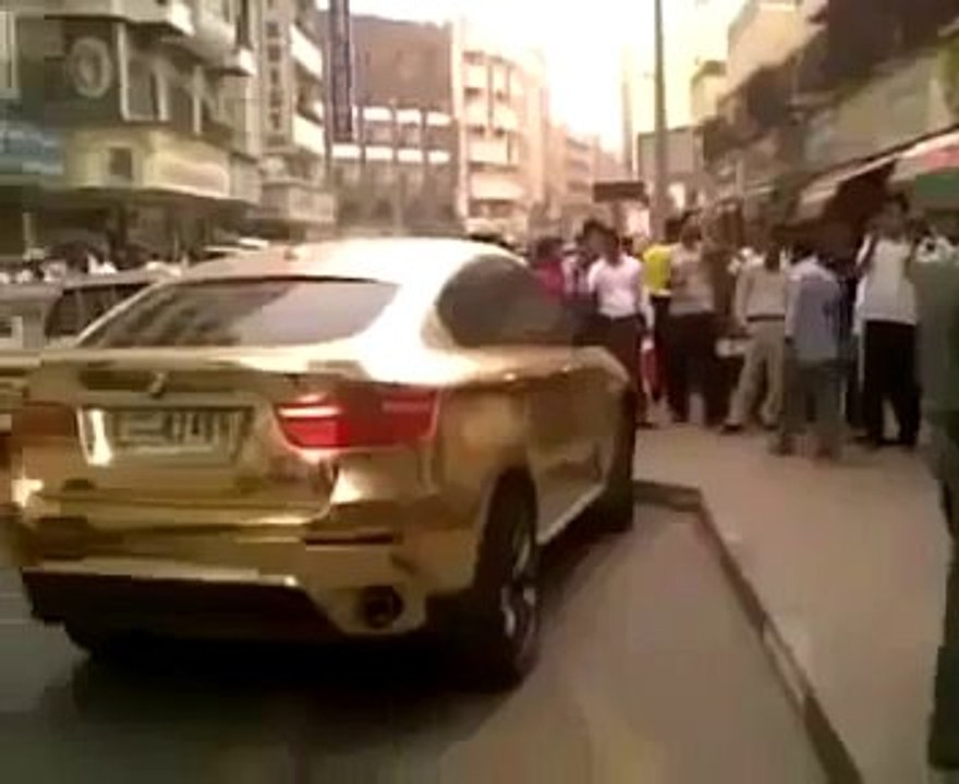 Car which is made Purely with Gold