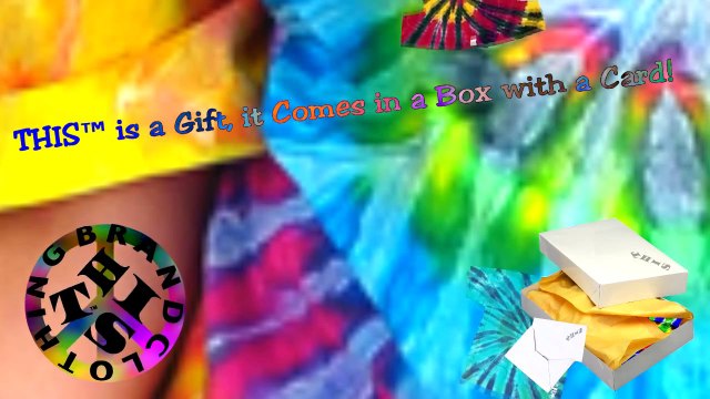 ☮ THIS™ BRAND TÍE DYE SPIRIT GIFT CLOTHING! #THIStm