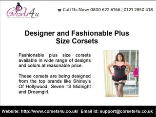 Plus Size Corsets