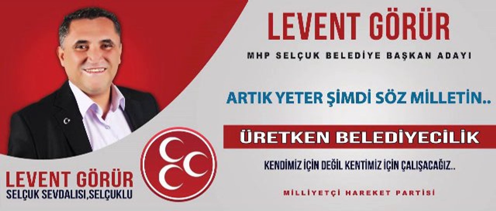 MHP Selçuk Belediye Başkan Adayımız Levent Görür Anonslu