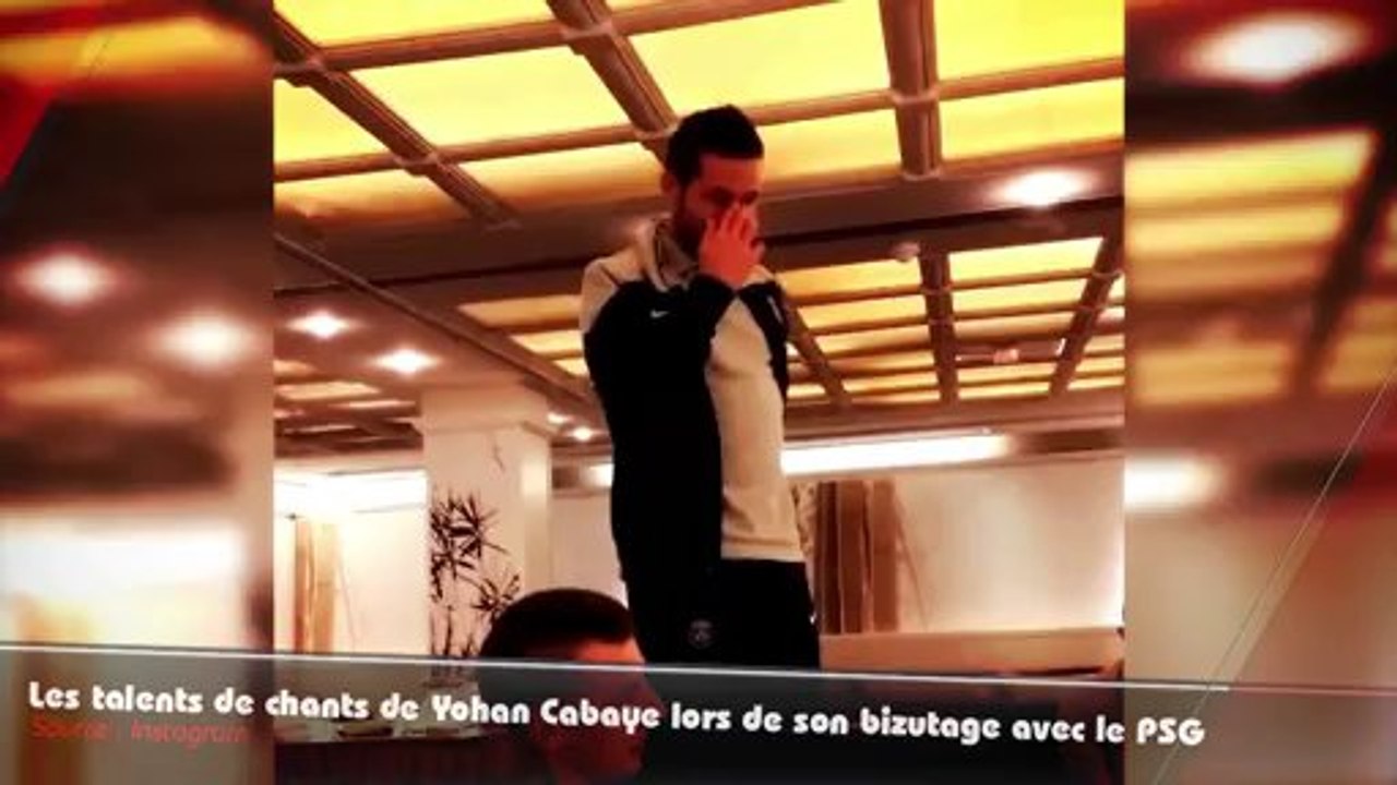 Quand Yohan Cabaye chante du Stromae lors de son bizutage avec le PSG !