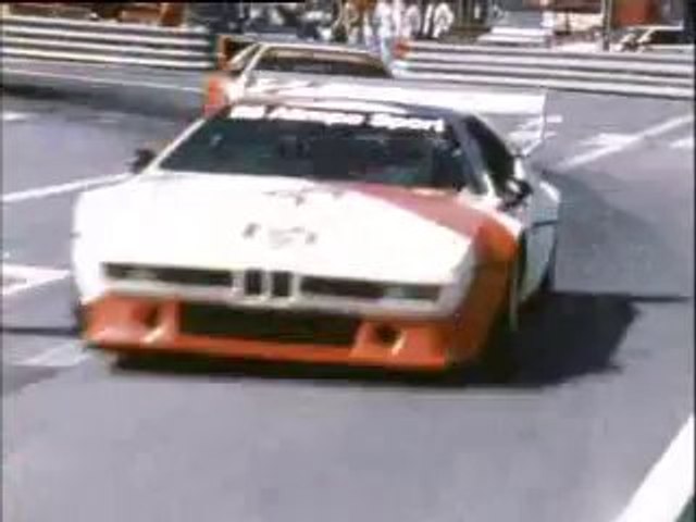 Procar Race BMW M1s à Monaco