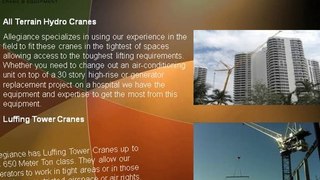Allegiance Crane & Equipment - mobile crane rental In Houston Texas