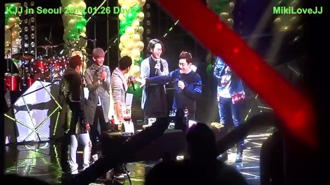 [Fancam] 20140126 KJJ in Seoul - J Party - 6 Games (JJ vs JGS)
