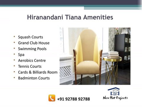 House Of Hiranandani Tiana offers 2/3BHK luxury apartments in Navalur Chennai - Hiranandani Tiana