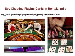 Spy Cheating Playing Cards In Rohtak, India
