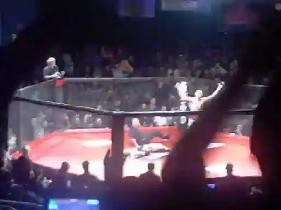 Michael Bernhard's 11 second, 1 punch knockout!