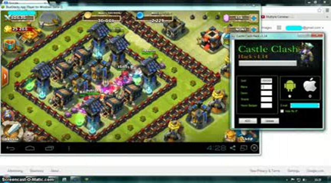 Castle Clash _ Hack Cheat _ téléchargement 2014