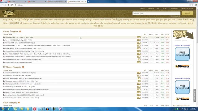 Download free movies games softwares with torrent