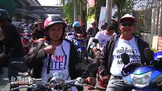 Thaïlande : les pro les et anti-gouvernement manifestent avant les élections