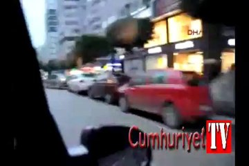 Ölüme tehlikesine aldırmadan yolculuk yaptılar!