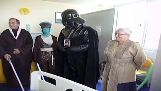 Les Stars Wars à l'hôpital pour enfants de Nancy-Brabois