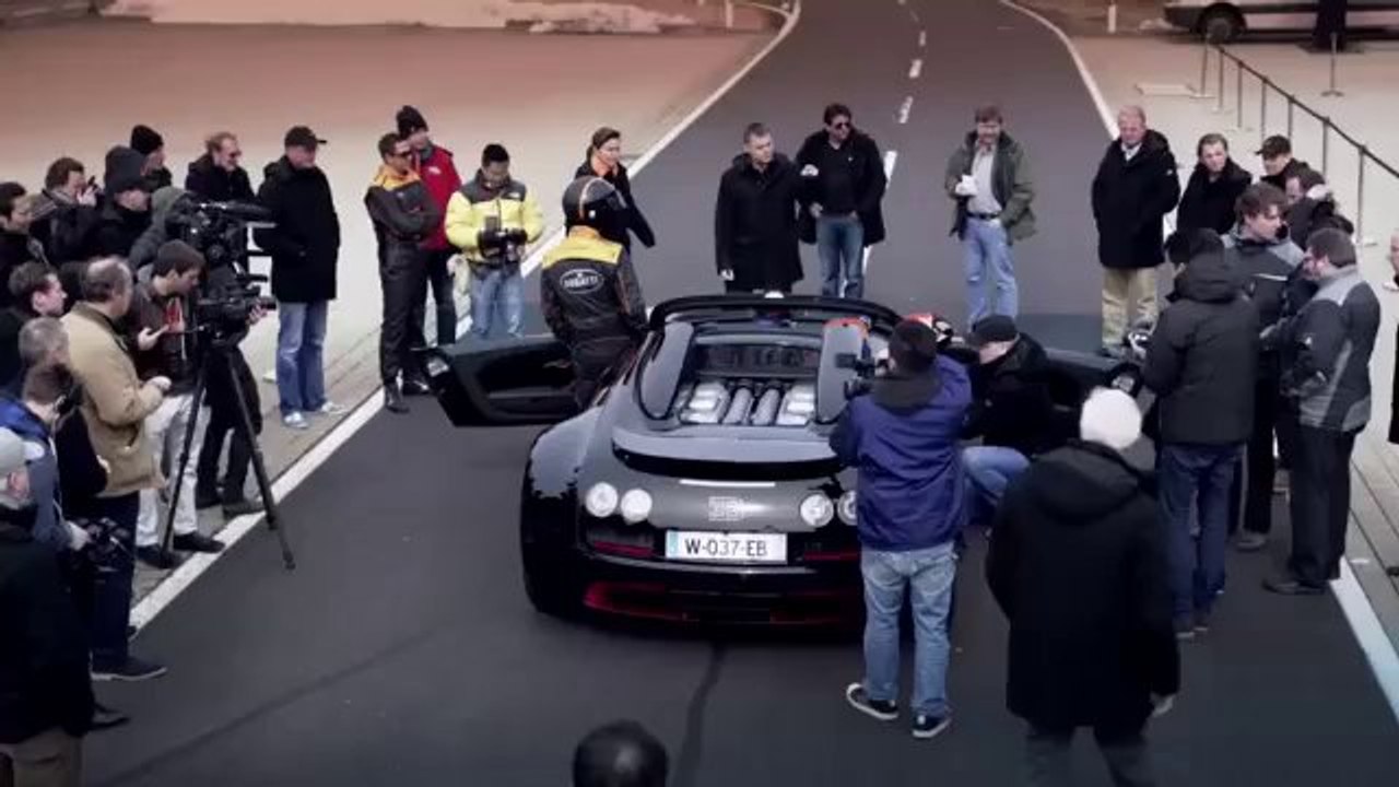Bugatti Grand Sport Vitesse WRC : le record de vitesse en vidéo