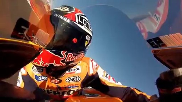 En piste avec Dani Pedrosa et Marc Marquez