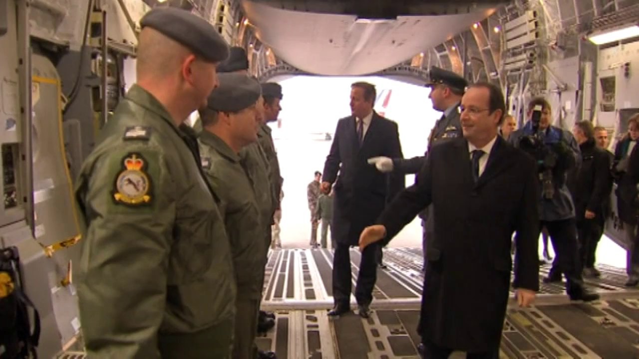 Cameron stresses importance of Anglo-French relations