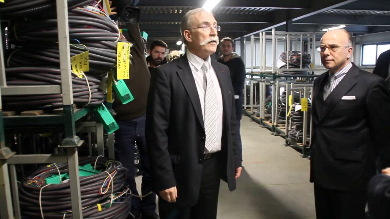 Beauvais : le ministre du budget en visite à Telecoise et à l'aéroport