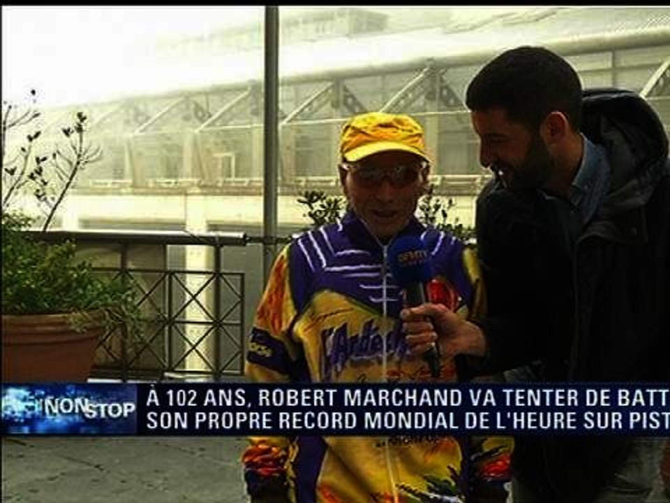 Robert Marchand, 102 ans, "très bien" avant sa tentative du record de 100km à vélo - 31/01