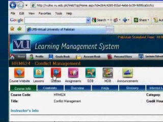 How to Attempt Quiz On VULMS