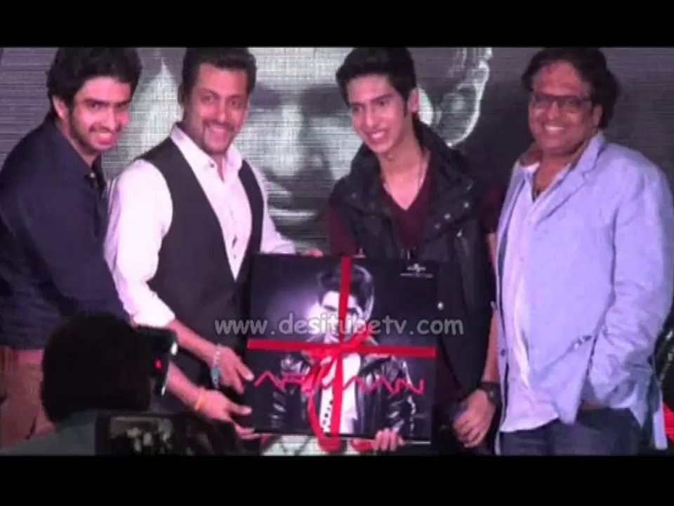 Salman Khan  came for the new  Debut Album  Launch of Armaan Malik  also entertain the press