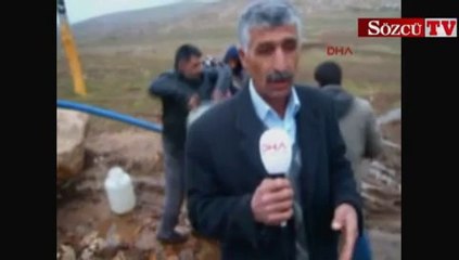 Yol ve suyu olmayan mezrada zorlu yaşam