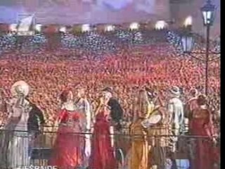 Song festival in Latvia 2001