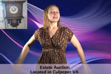Online Estate Auction in Culpeper VA