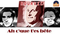 Bourvil - Ah c'que t'es bête (HD) Officiel Seniors Musik