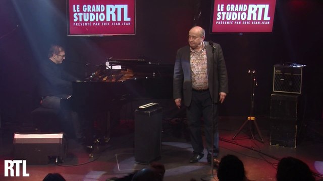 Michel Jonasz - J't'aimais tellement fort que j't'aime encore en live dans le Grand Studio RTL