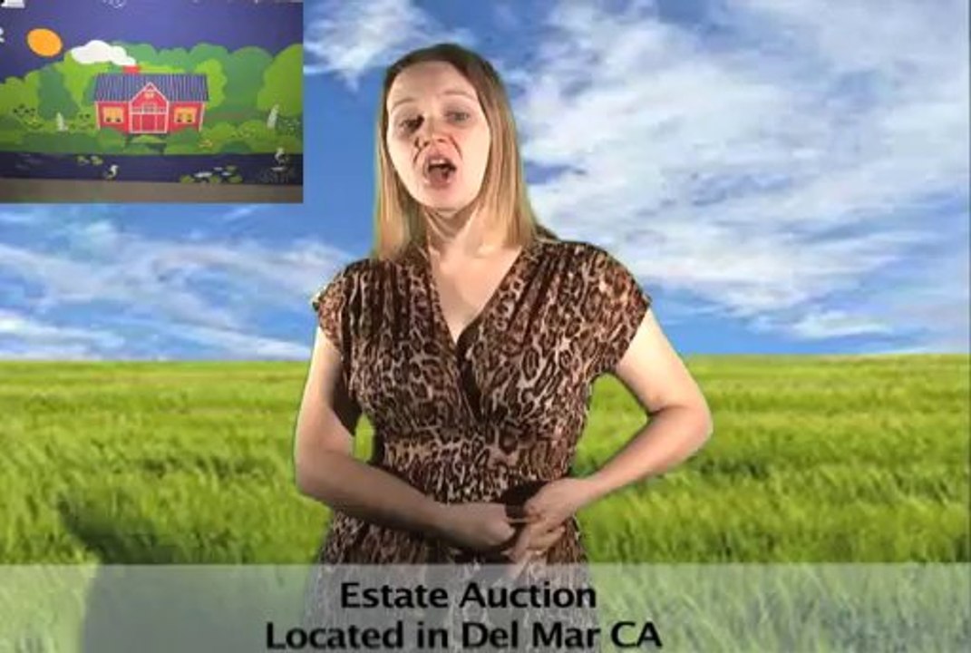 Estate Auction in Del Mar CA