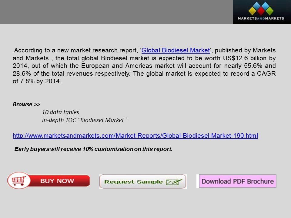 Global Biodiesel Market