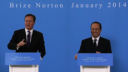 Conférence de presse conjointe à l'occasion du Sommet franco-britannique #UKFrance