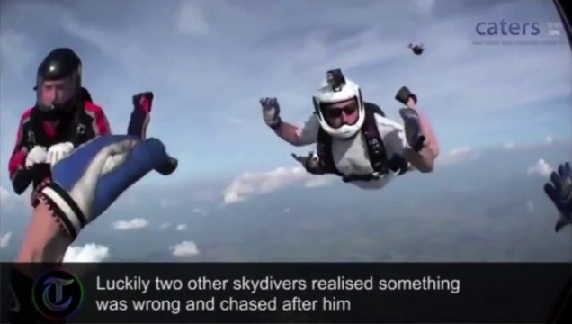 Un parachutiste perd connaissance en pleine chute libre