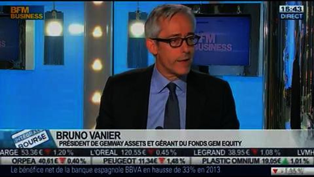 La crise dans les pays émergents: Bruno Vanier, dans Intégrale Bourse – 31/01