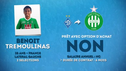 Officiel : Benoît Trémoulinas rejoint l'ASSE !