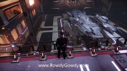 Exploring the Hangar in Star Citizen