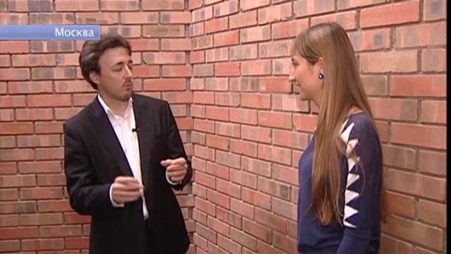 Интервью Гийома Донзо, французский фокусник, на канал НТВ