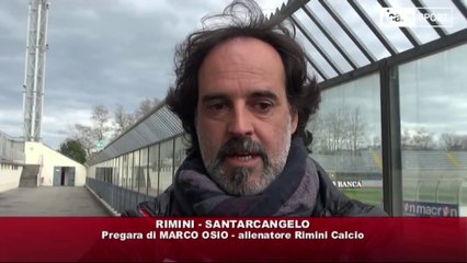 Icaro Sport. Rimini-Santarcangelo, intervista a Osio