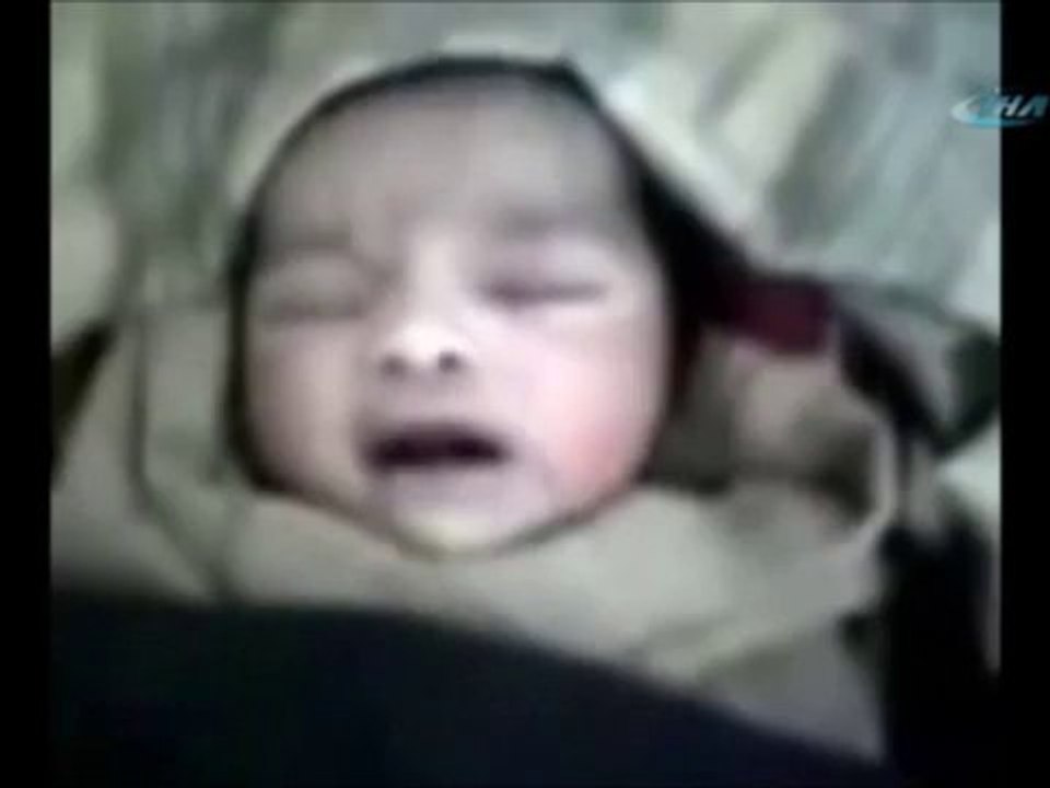 Suriyeli Yeni Doğan  Allah diyen Bebek