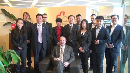 Medaille d'argent Centre de Santé Helvétique à Pékin janvier 2014