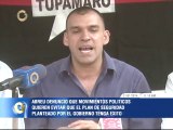 Movimiento Tupamaro: Movimientos políticos quieren evitar que planes de seguridad tengan éxito