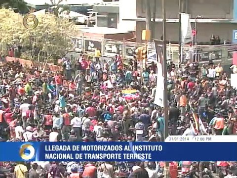Motorizados entregaron documento con exigencias ante el Intt